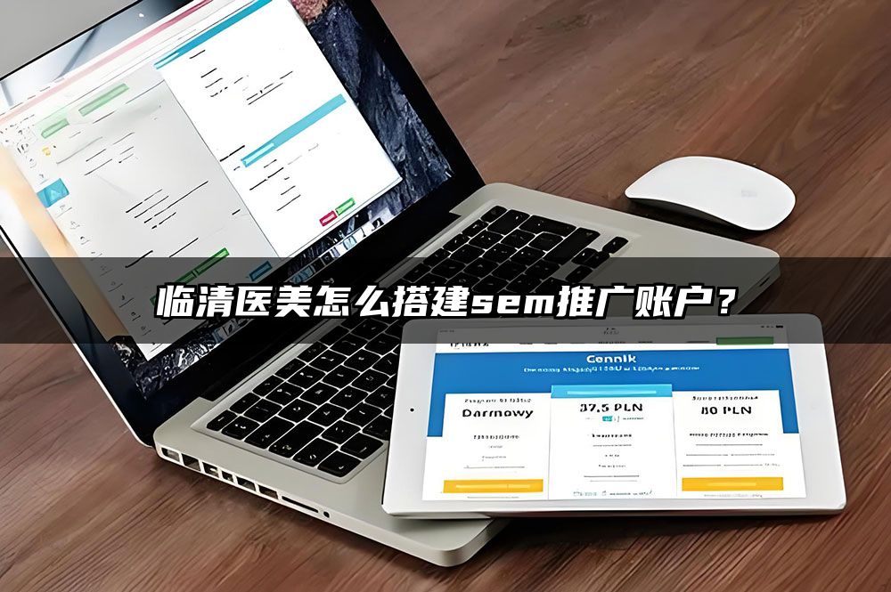 临清医美怎么搭建sem推广账户？