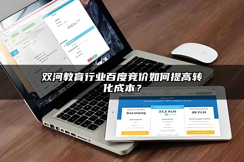 双河教育行业百度竞价如何提高转化成本？