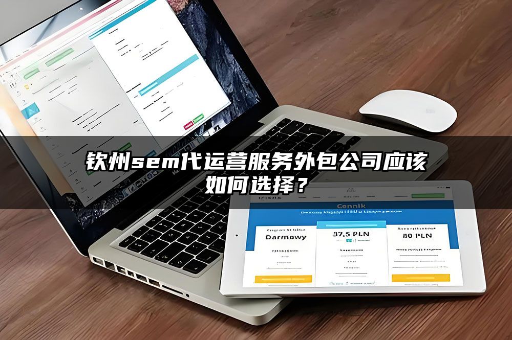 钦州sem代运营服务外包公司应该如何选择?