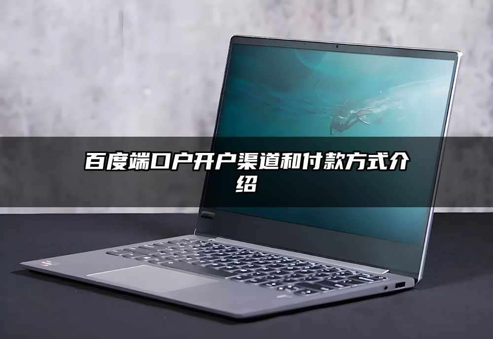 百度端口户开户渠道和付款方式介绍