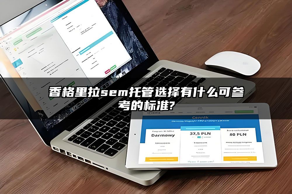 香格里拉sem托管选择有什么可参考的标准?